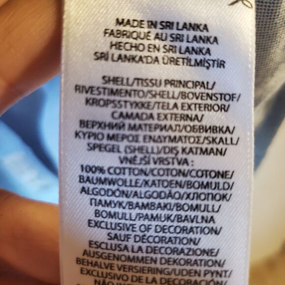 POLO RALPH LAUREN MULTI PONY CLASSIC FIT SHORT SLEEVE OXFORD SHIRT LIGHT BLUE M - Picture 8 of 9